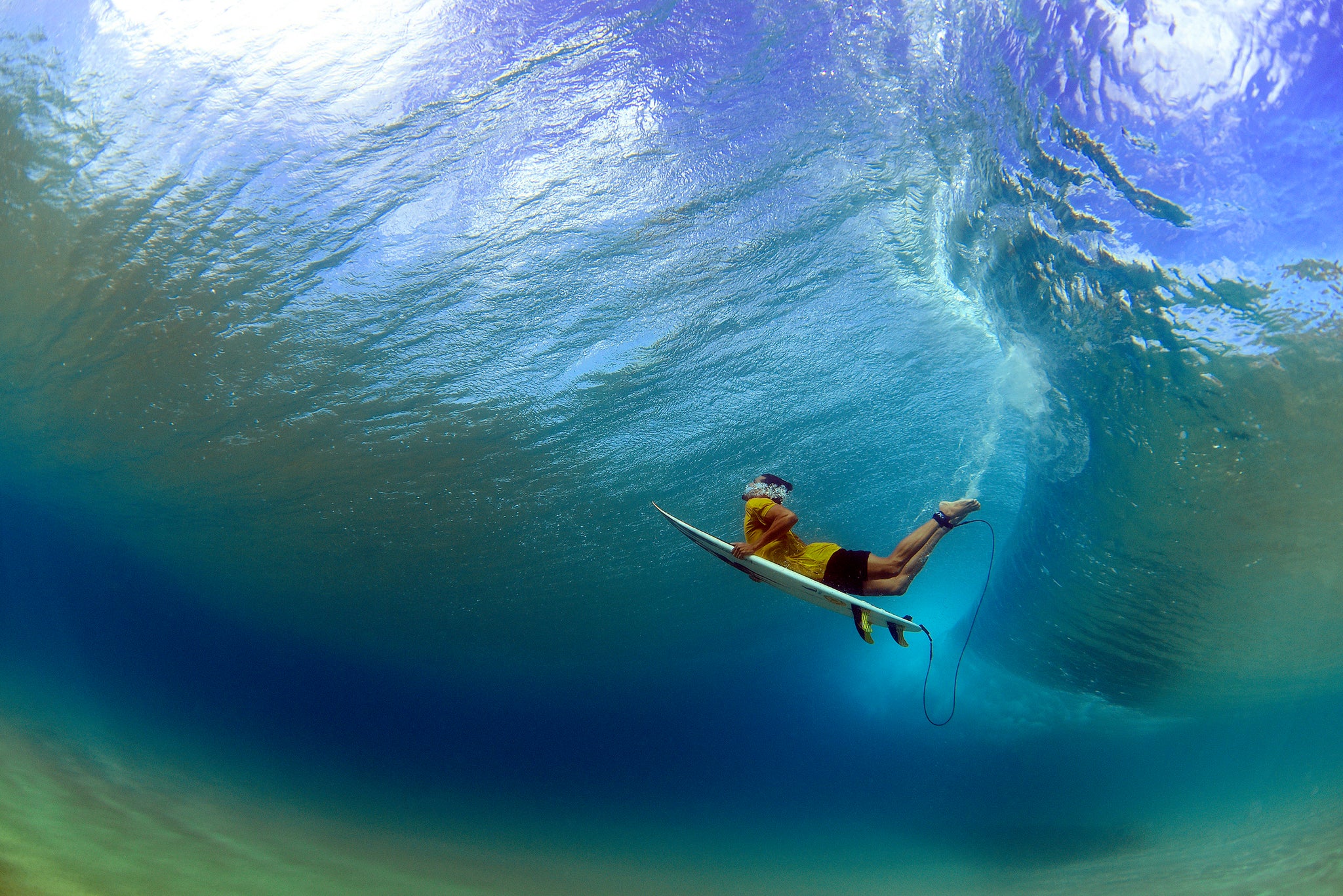 Blue Surfer